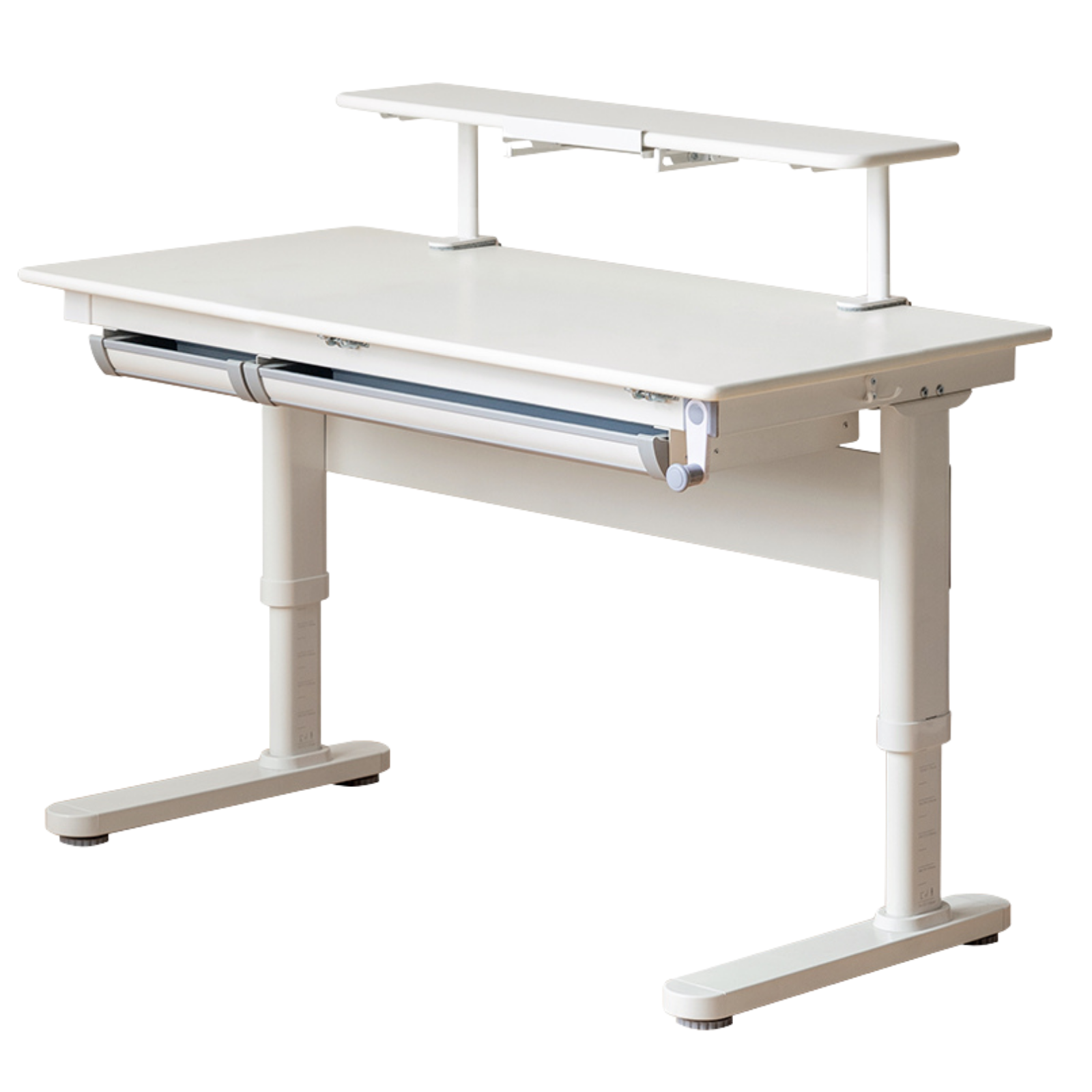 Beech, Solid RubberWood kids Lifting Study Desk