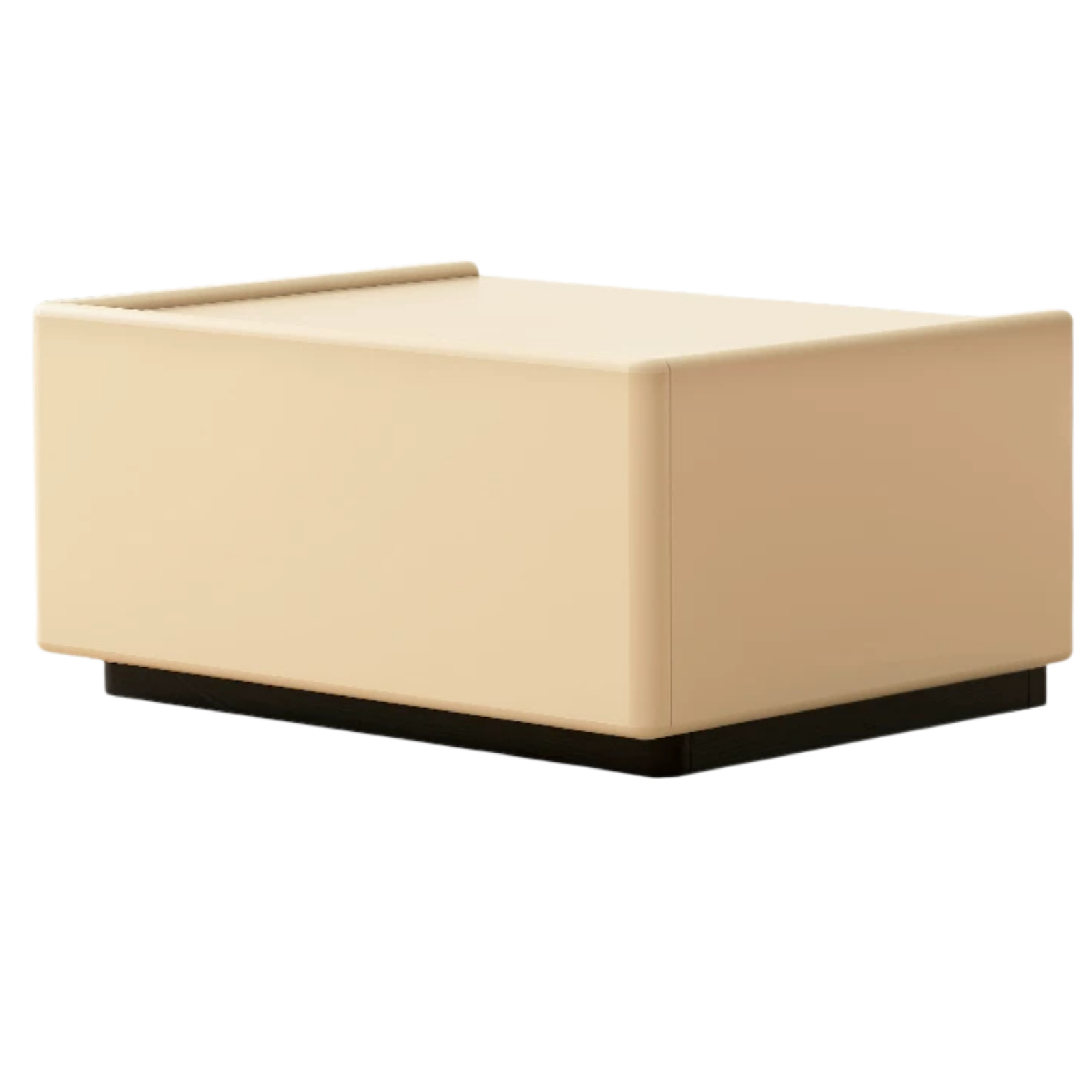 Oak, Ash Solid Wood, Solid RubberWood Color Block Nightstand Chest