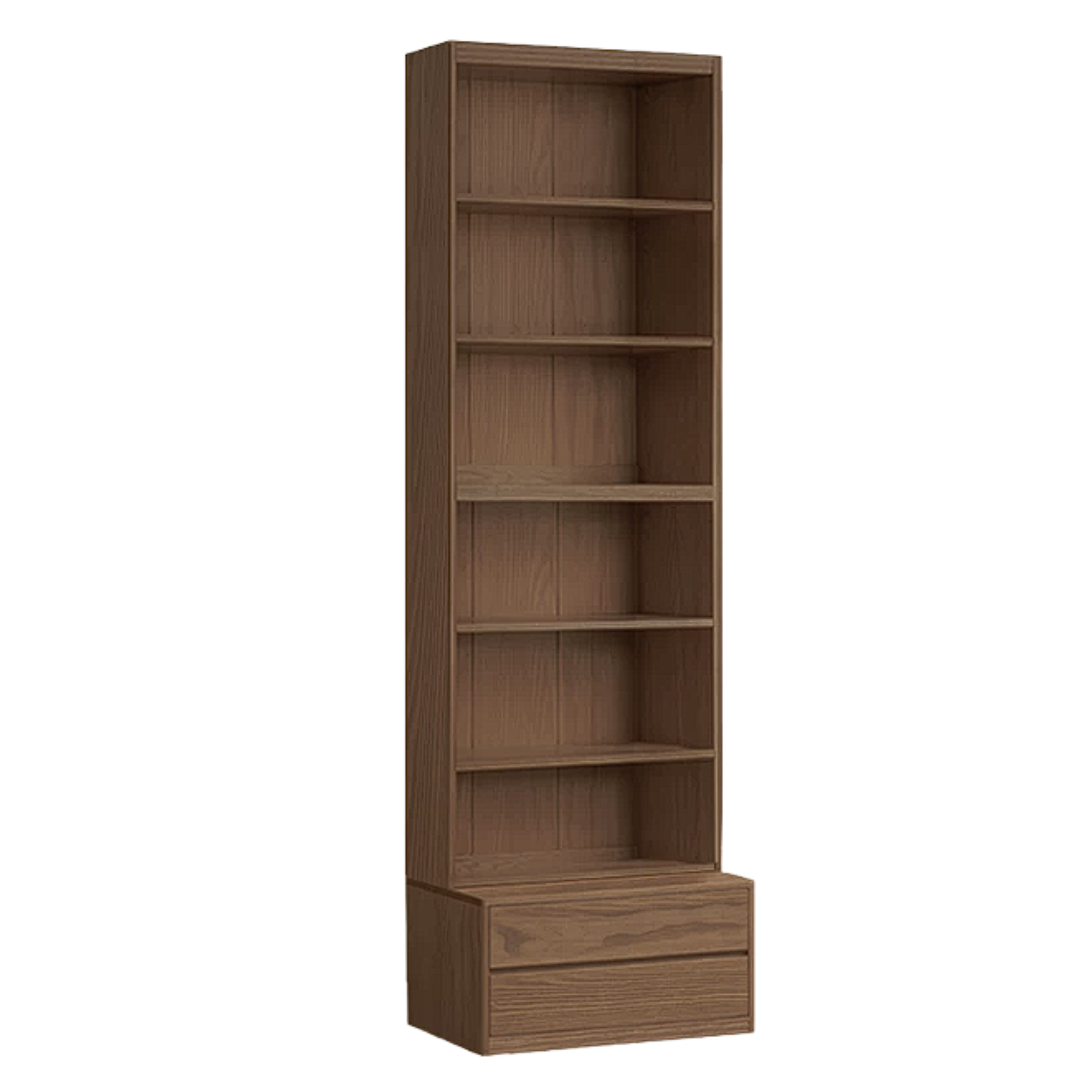 Sandalwood, Oak, Ash Solid Wood Combination Bookcase