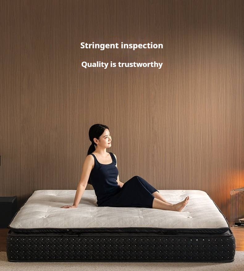 Premium Zero-Glue Hybrid Mattress, 11.4" with Dual-Layer Pocket Coil System, Medium Firm Support (H3)