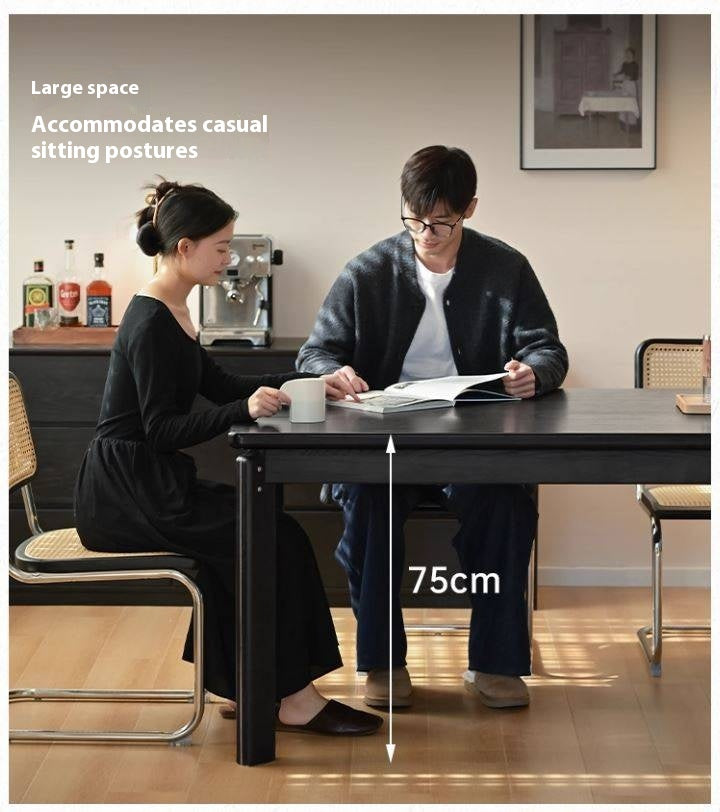Oak Solid Wood Large Dining Table
