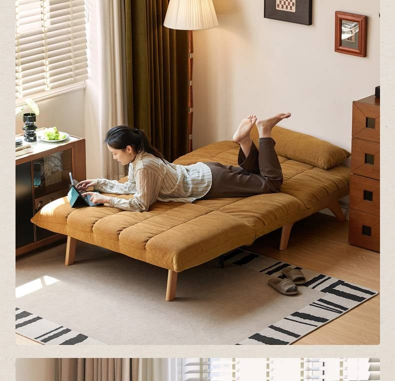 Retro Sitting and Sleeping Sofa