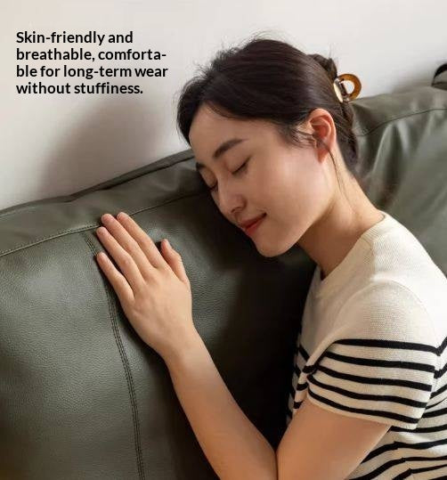 Soft Leather Headboard with Large Cushioned Backrest