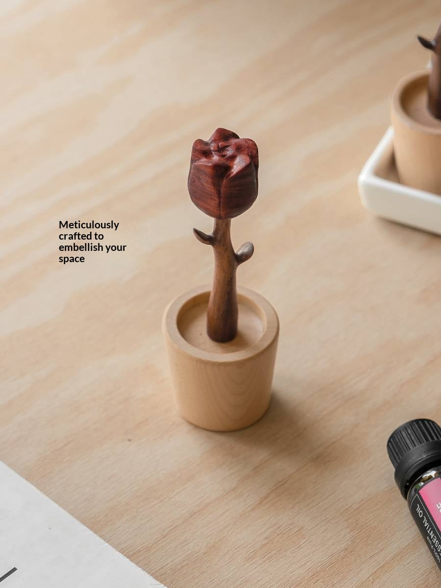 Black Walnut Solid Wood Fragrance Diffuser