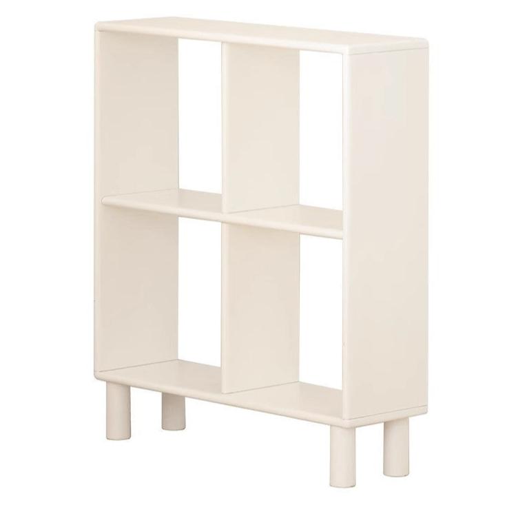 Rubber Solid Wood Cream Style Rack Combination Cabinet