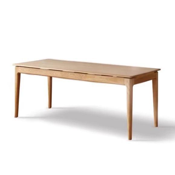 Ash Solid Wood Large Nordic Office Desk