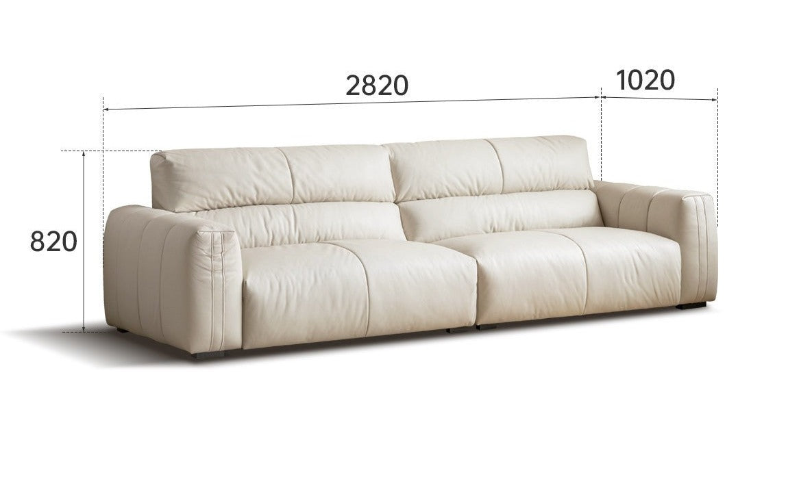 Technology cloth sofa cream style"