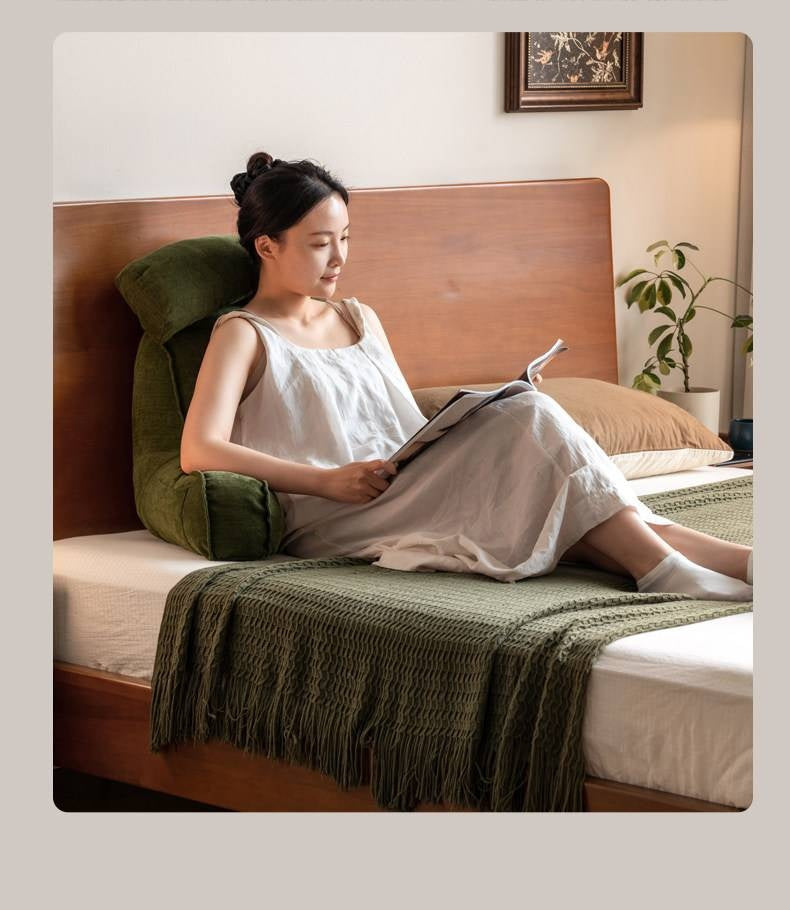 Headboard with Large Upholstered Reading Backrest