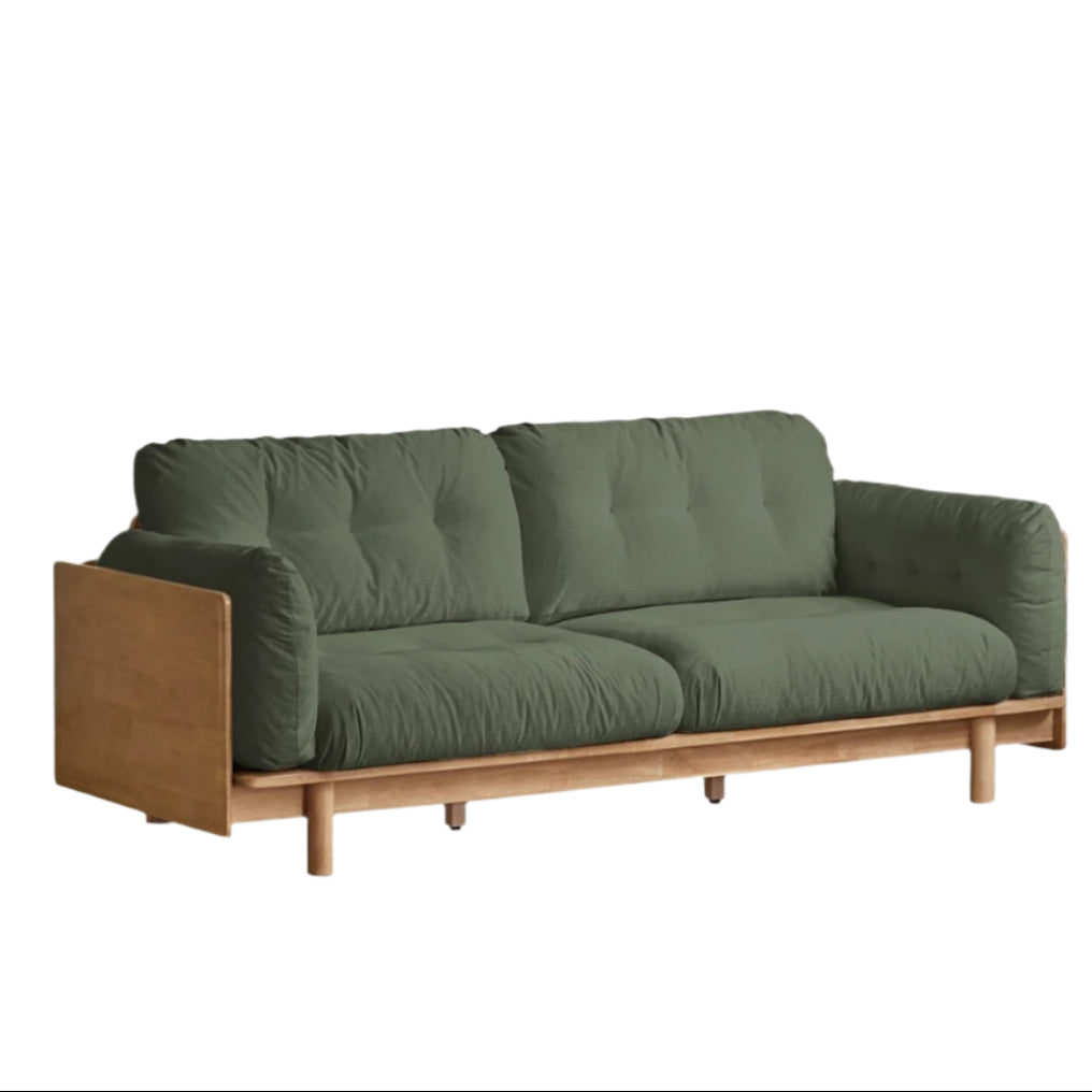 Rubber Solid Wood Modern Soft Sofa