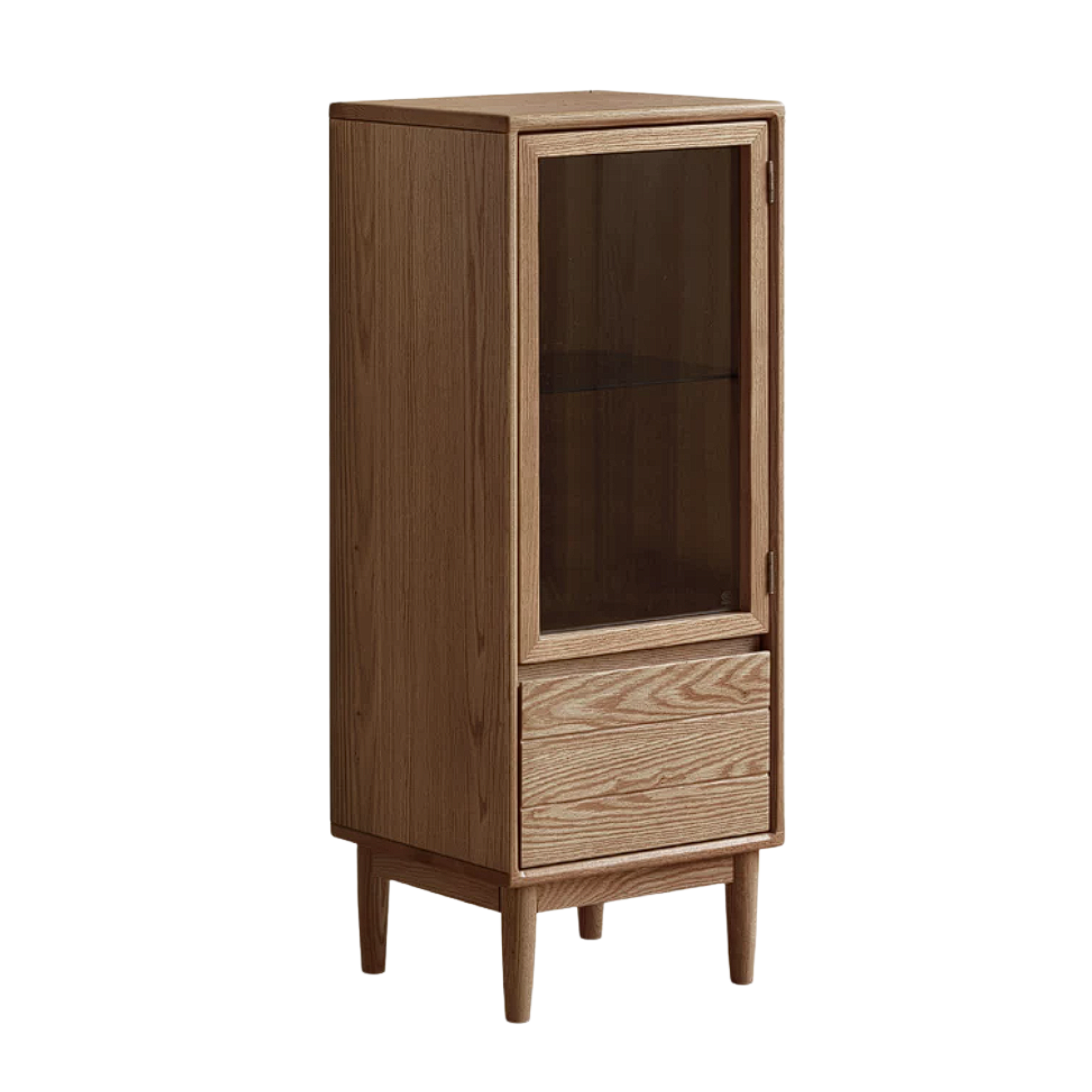 Oak, Ash Solid Wood Modern Simple Storage Side Cabinet
