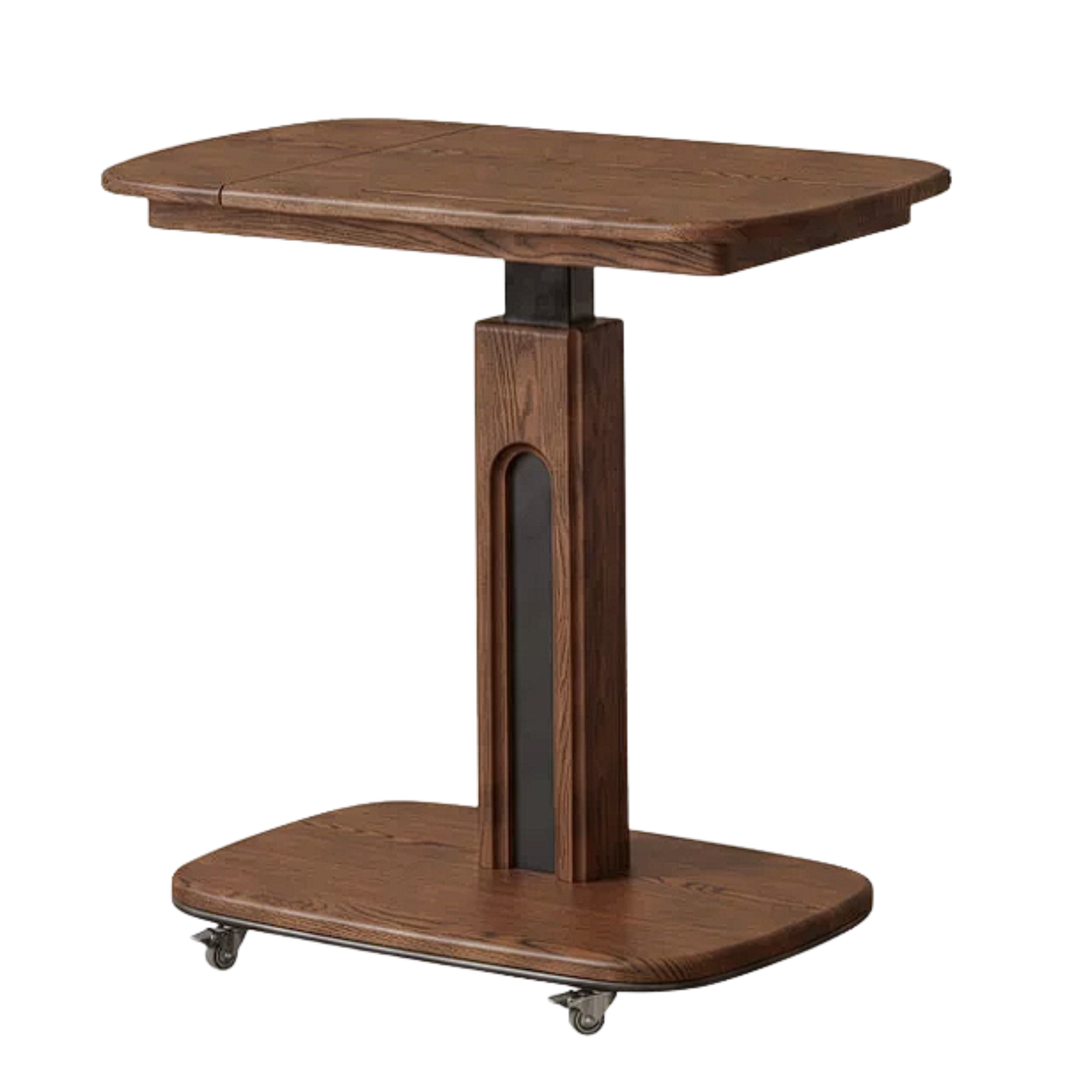 Cherry, Oak, Ash, Black Walnut Solid Wood Lift Side Table