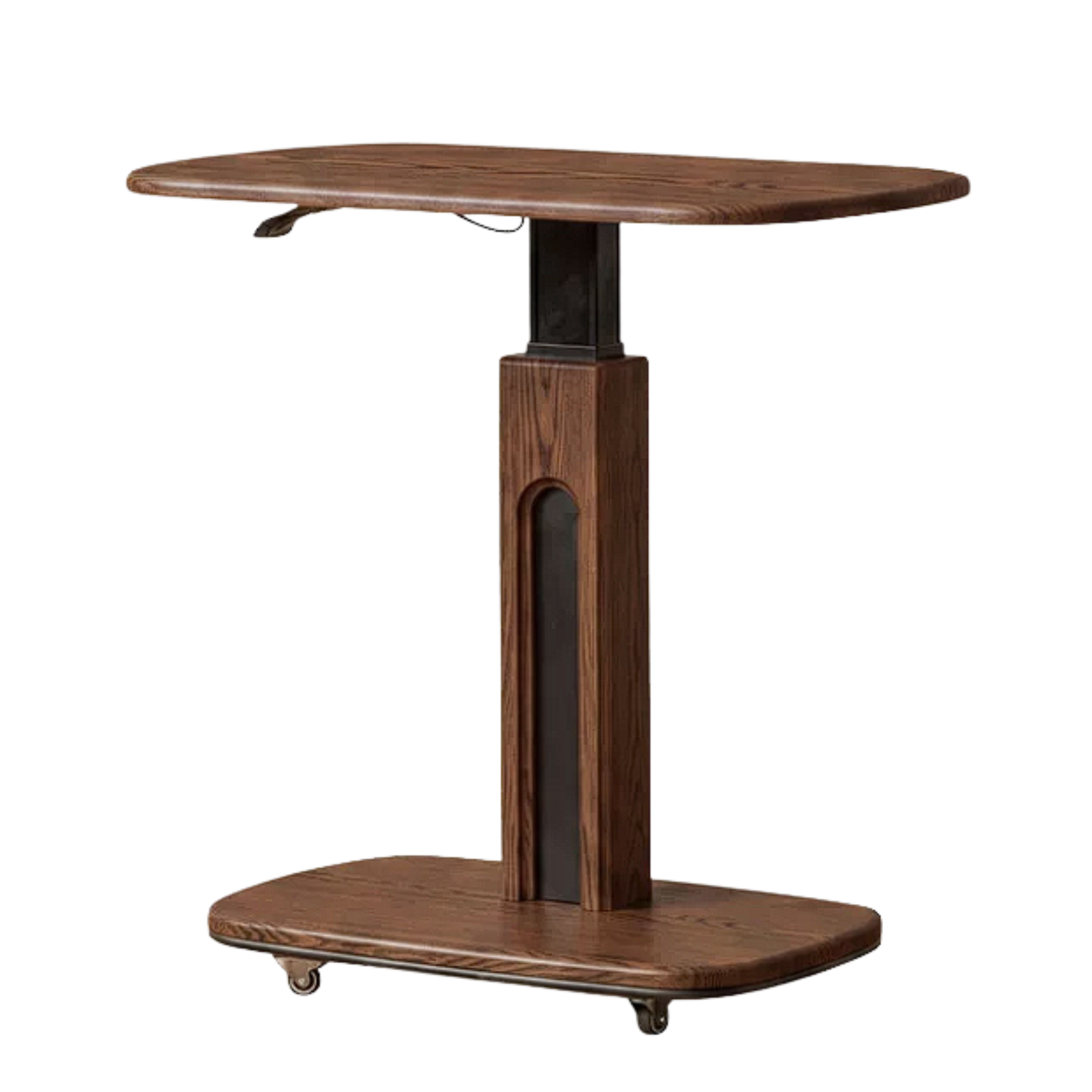 Cherry, Oak, Ash, Black Walnut Solid Wood Lift Side Table