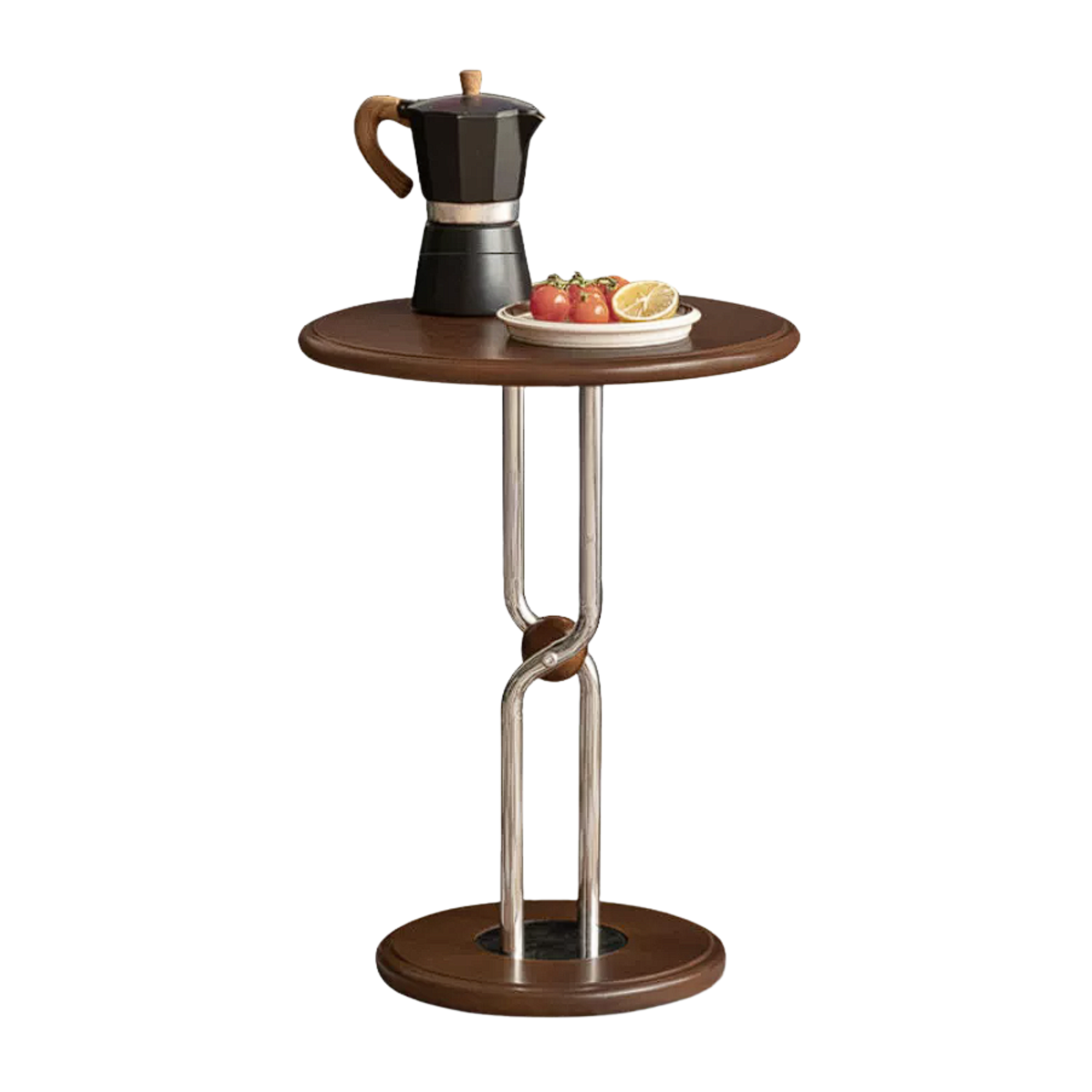 Poplar Solid Wood Bauhaus Side Table