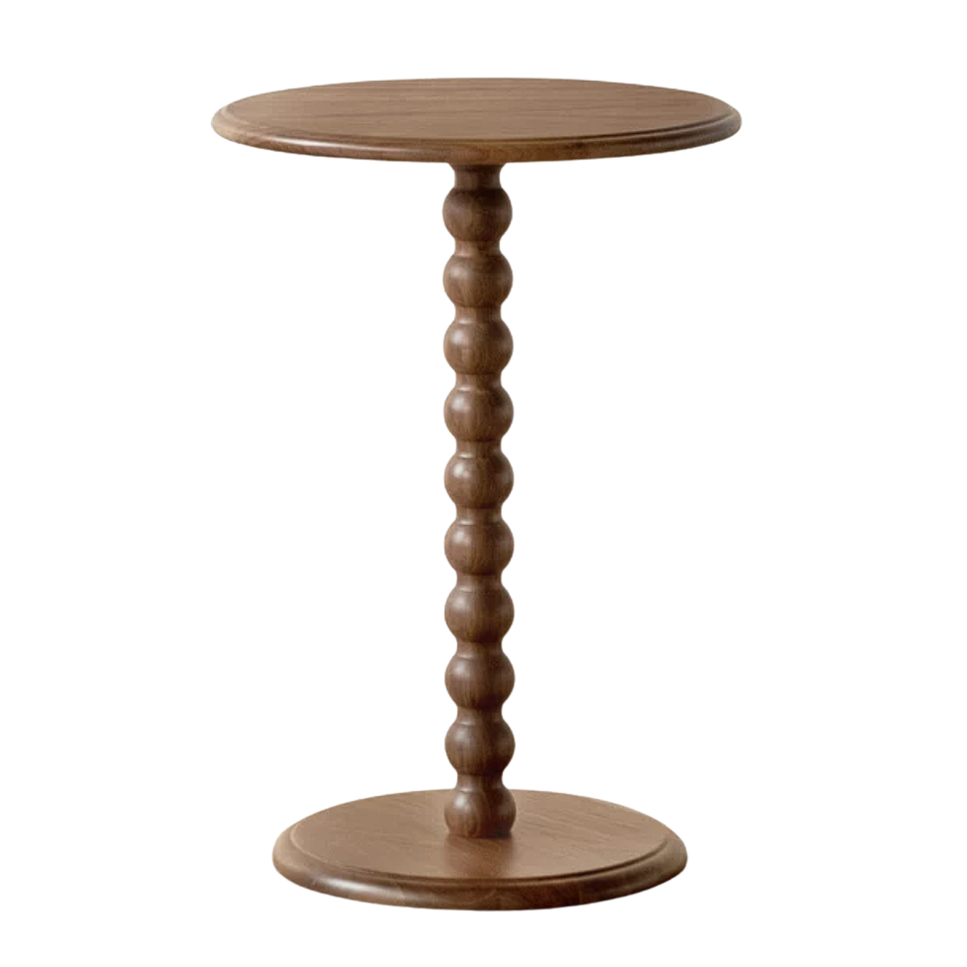 Black Walnut, Poplar, Ash, Cherry Wood,  Solid Rubberwood American Retro Side Table