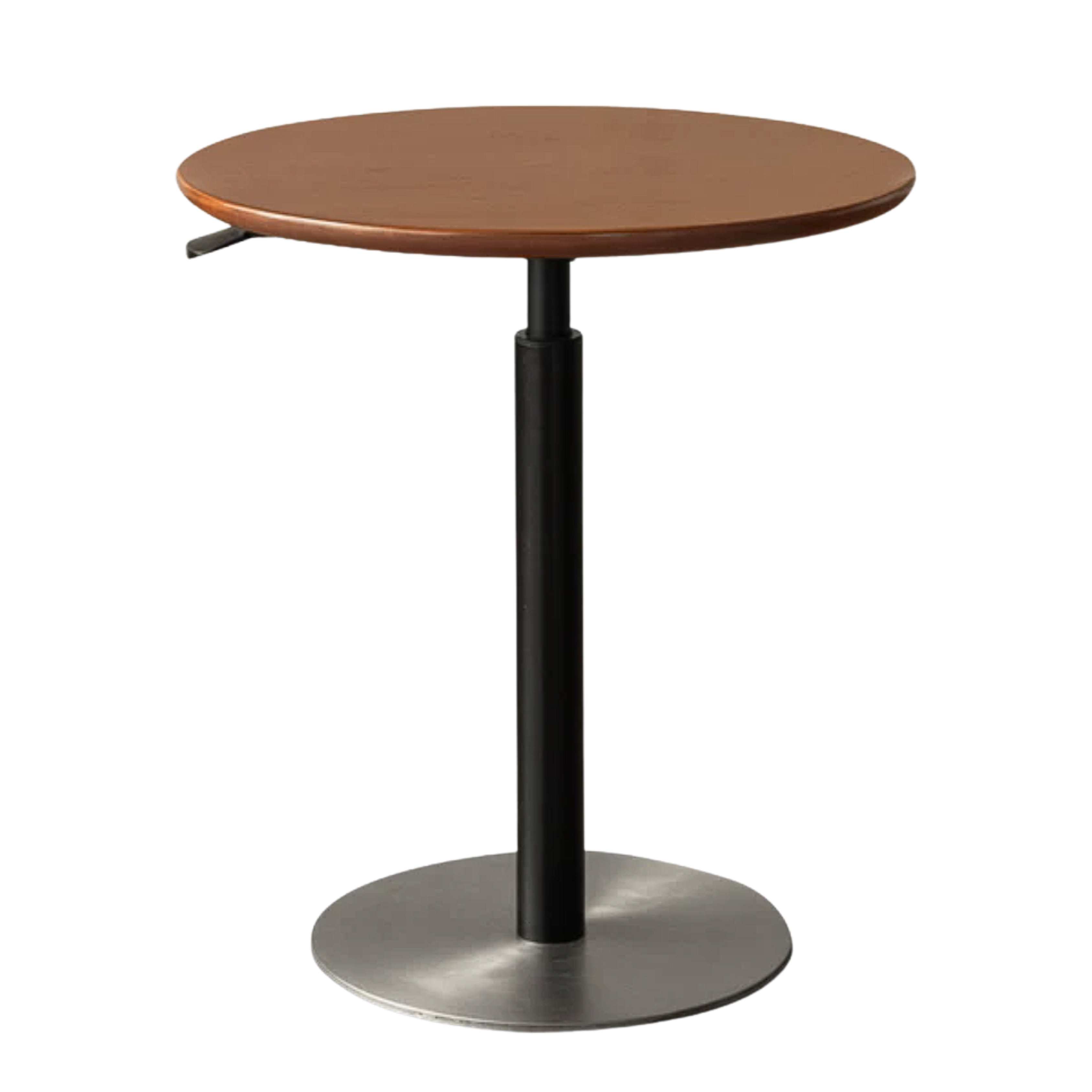 Poplar, Cherry Wood Solid Wood Vintage Style Adjustable Side Table