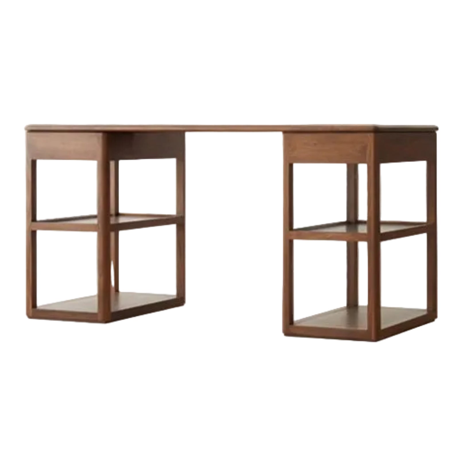 Black Walnut Solid Wood Modern Study Desk