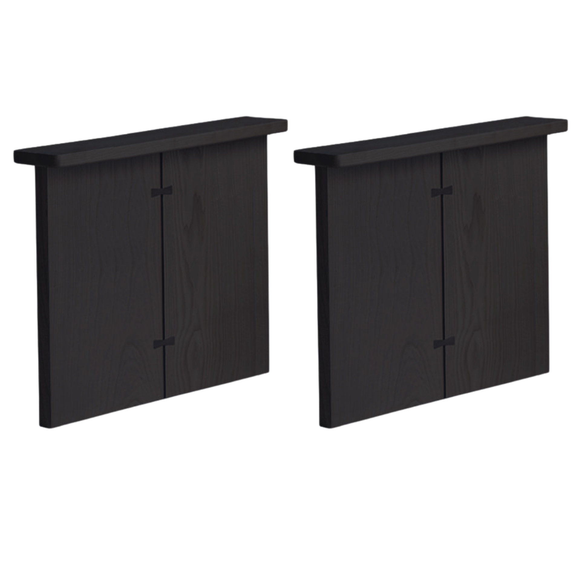 Black Walnut, South American Walnut, Ash Solid Wood, Metal, Acrylic Table Legs