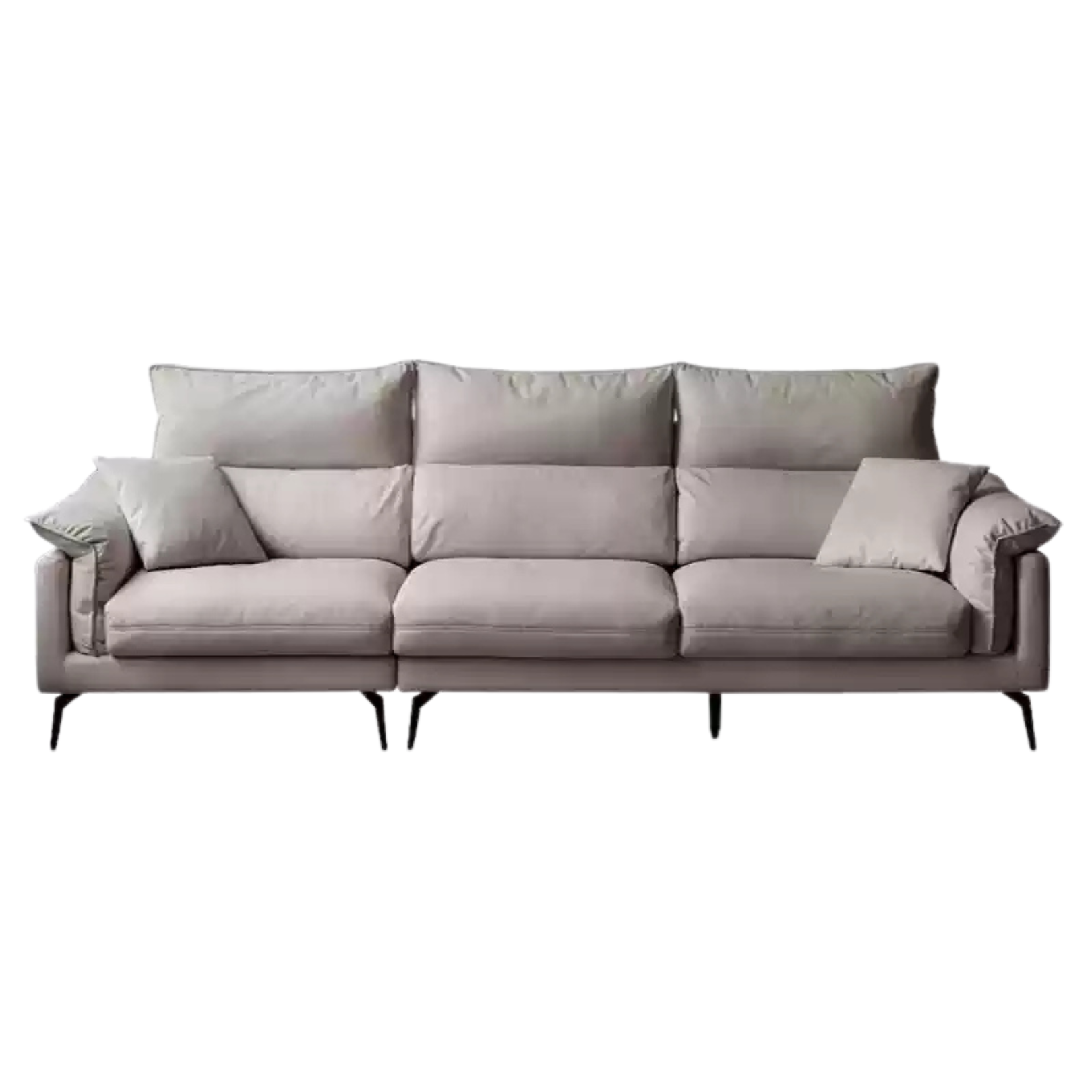 Technology Fabric Sofa Cream Style