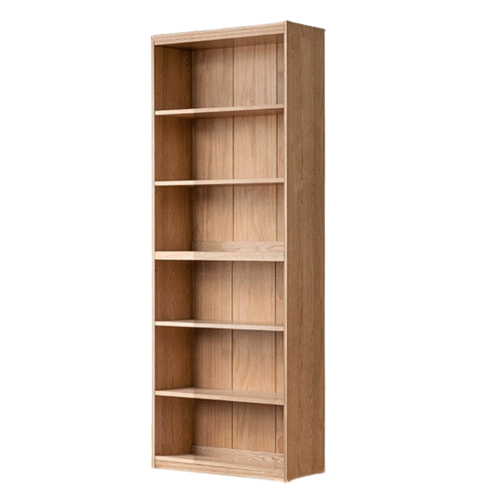 Ash, Oak Solid Wood Modern Combination Bookcase Integrated Card Seat