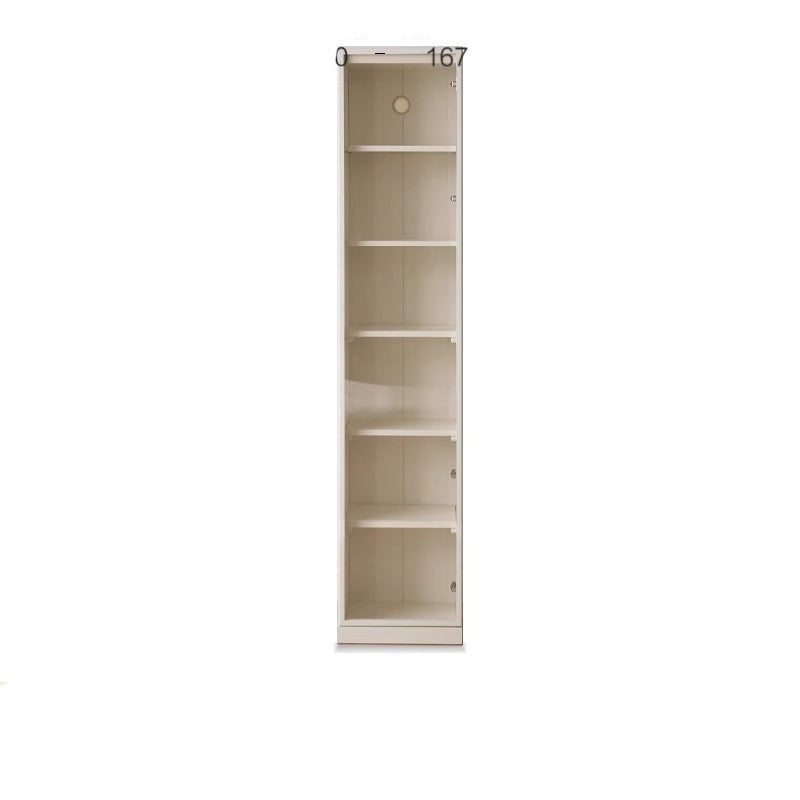 Poplar solid wood bookcase combination bookshelf wall-to-ceiling bookcase<