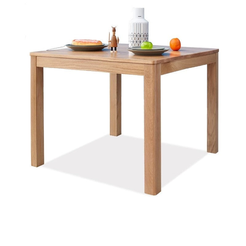 Oak solid Wood Dining Table Square "
