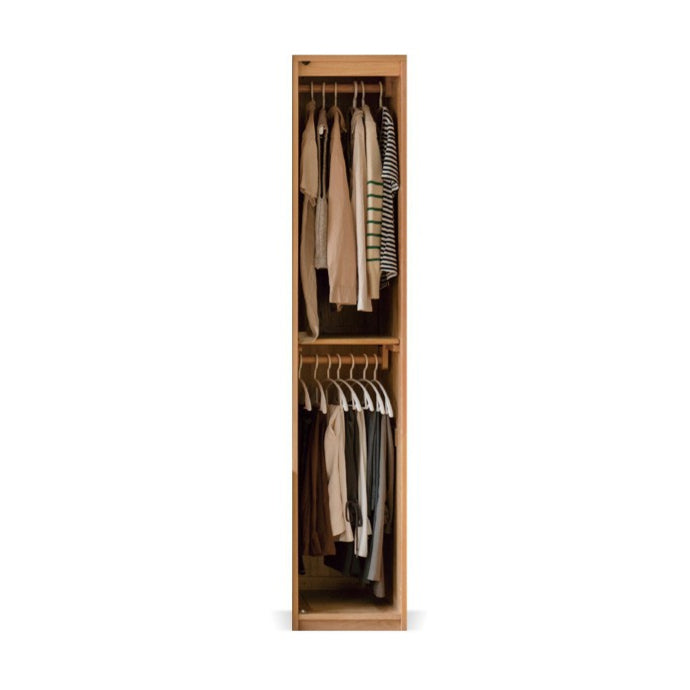 Oak Solid Wood Modern Wardrobe Free Combination