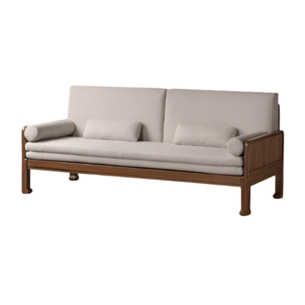 Black Walnut, Oak Solid Wood Foldable Sofa Bed