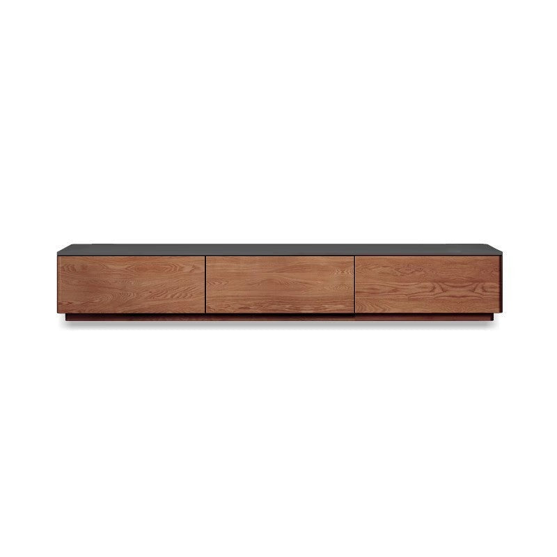 Ash,Oak Solid wood Rock floor TV cabinet Scandinavian "