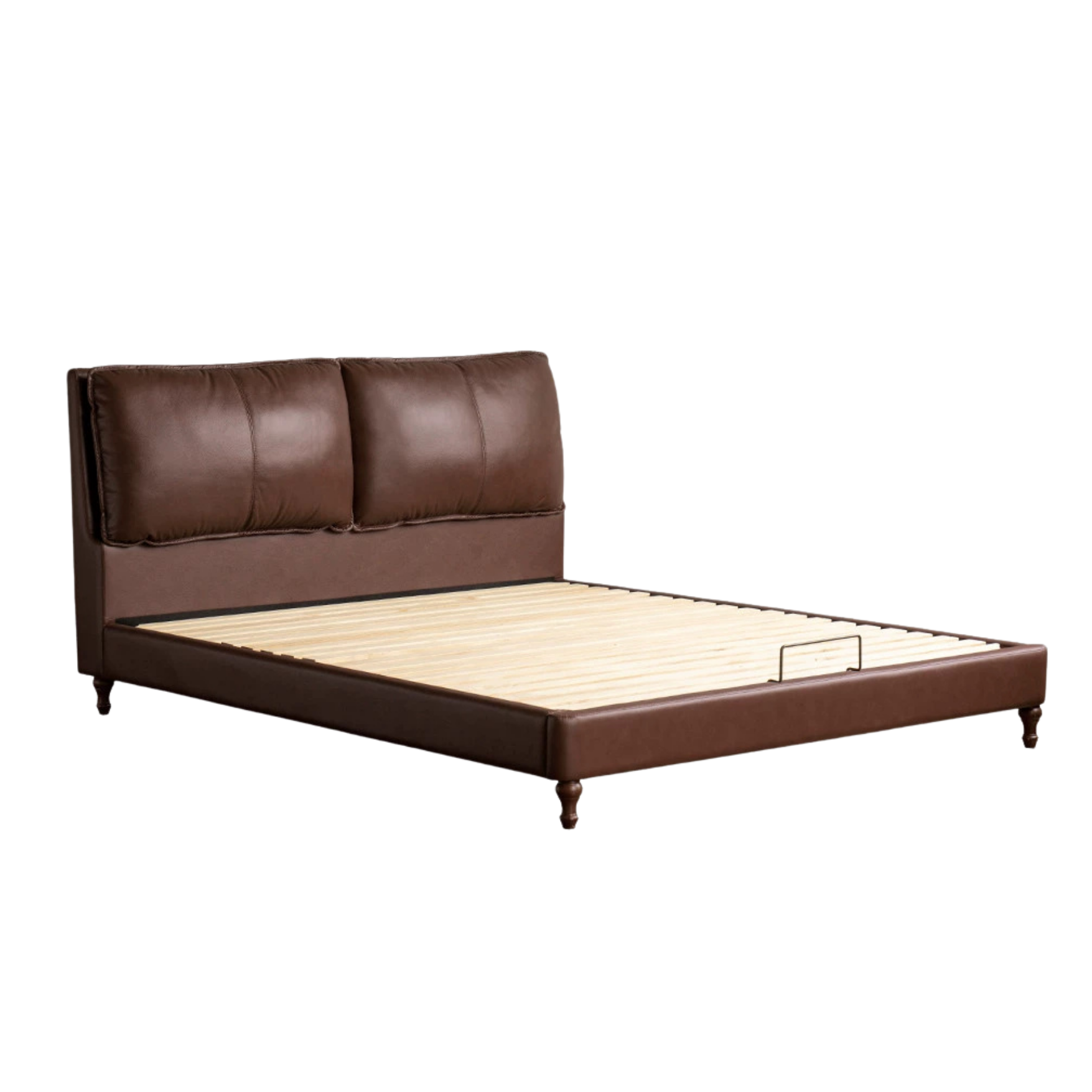 Leather Art Light Luxury Leather Bed