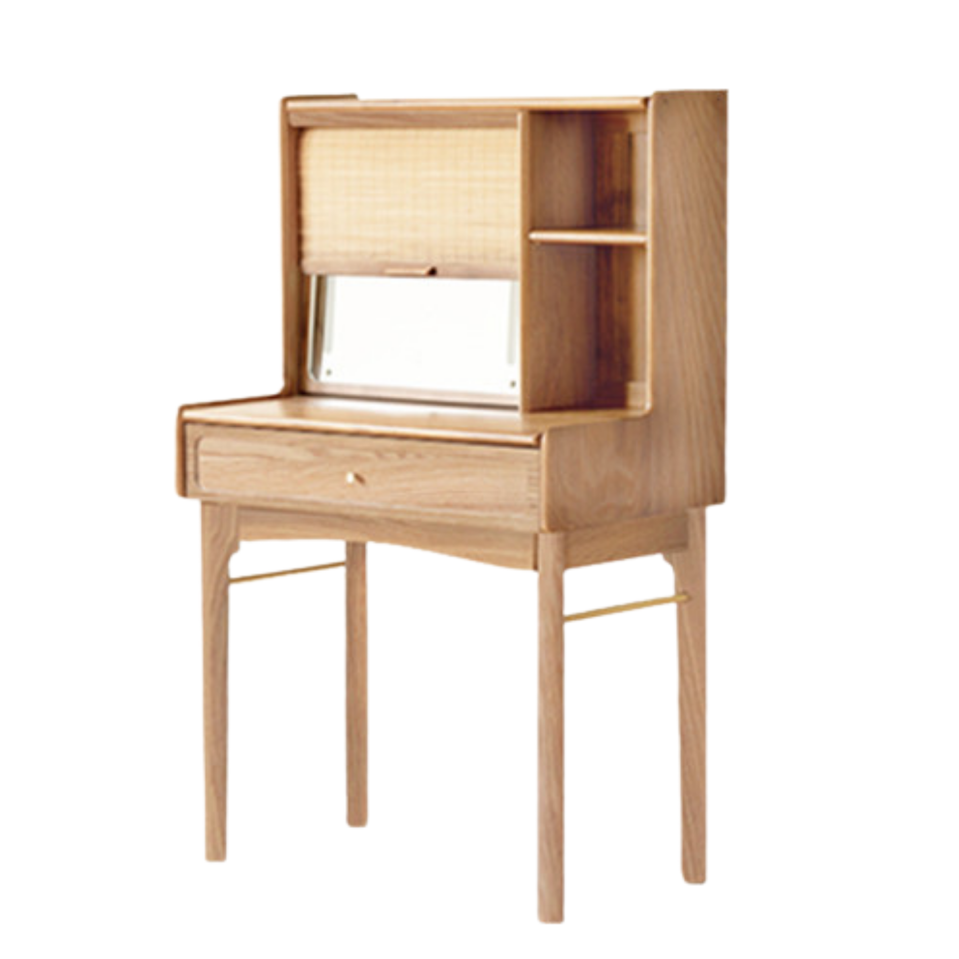 Ash, Oak, Black Walnut Solid Wood Dressing Table