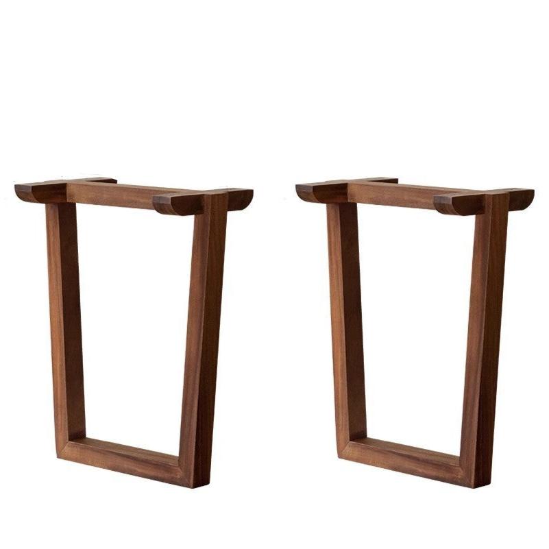 Black walnut, Ash Solid Wood, Metal, Acrylic Table Legs