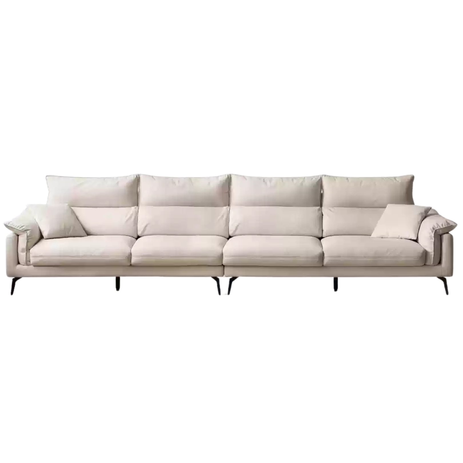 Technology Fabric Sofa Cream Style