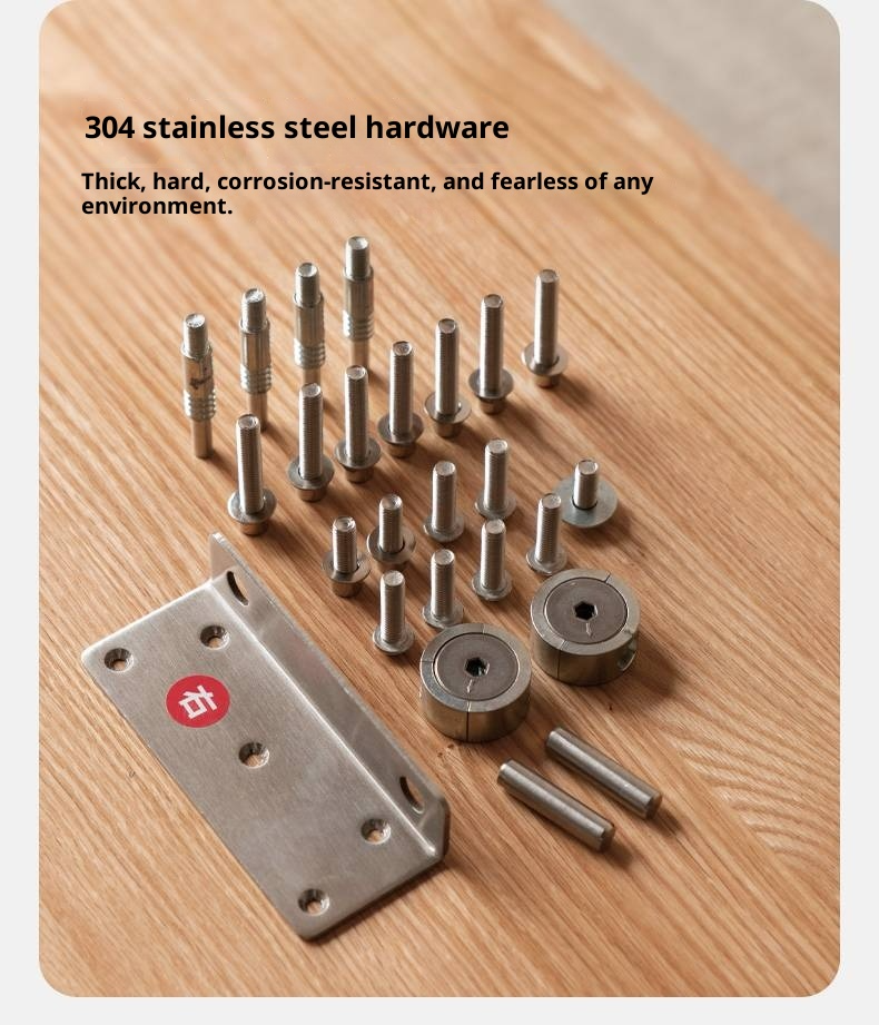 Black Walnut Solid Wood Modern Minimalist Bed