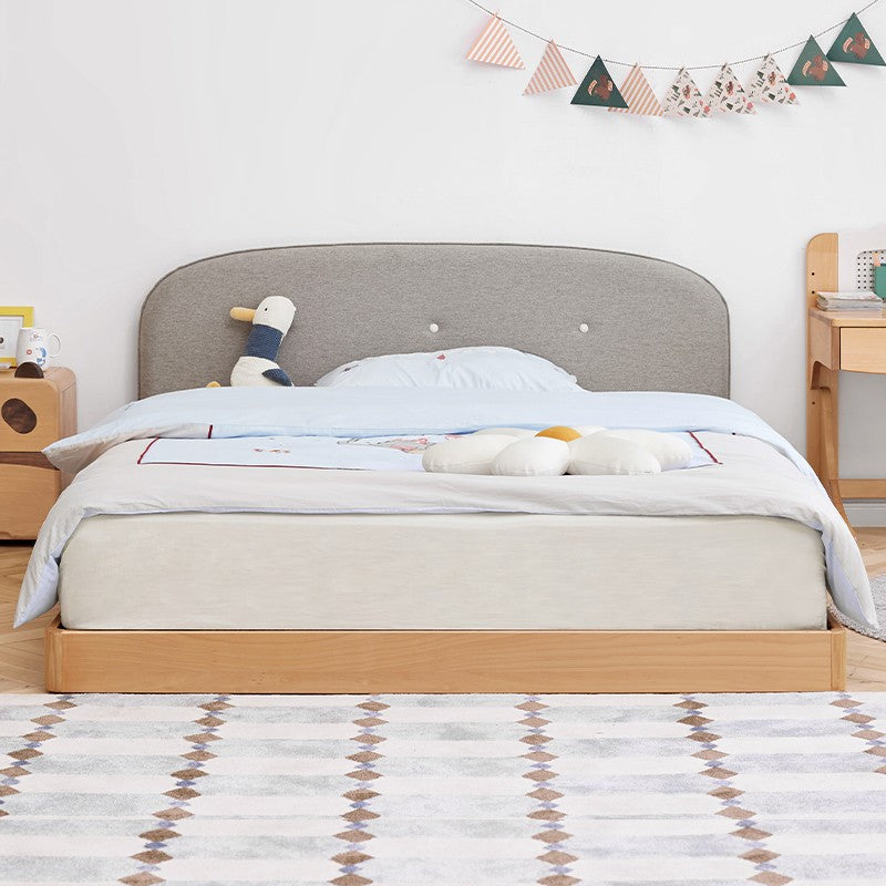 Beech Solid Wood Children's Soft Single Bed