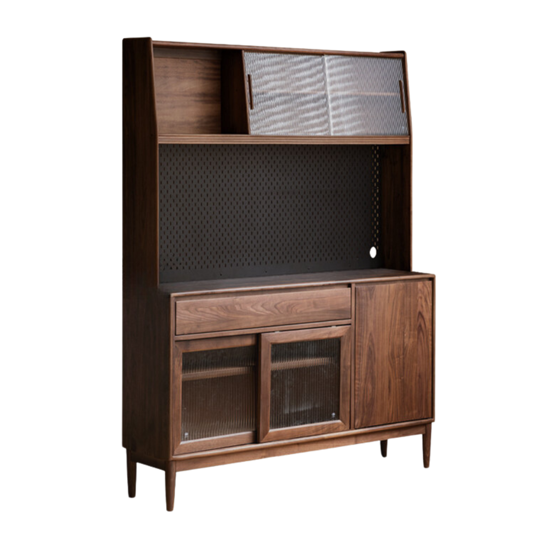 Black Walnut Solid Wood Simple Modern Sideboard