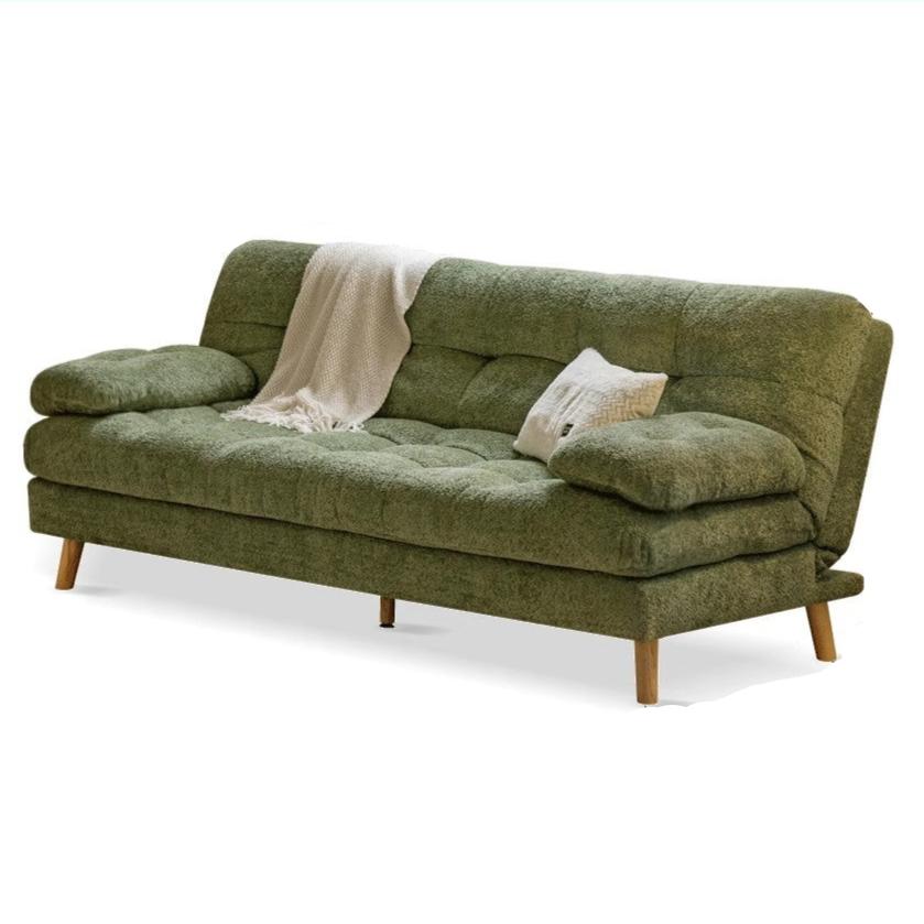 Fabric Sleeper Sofa Modern Simple