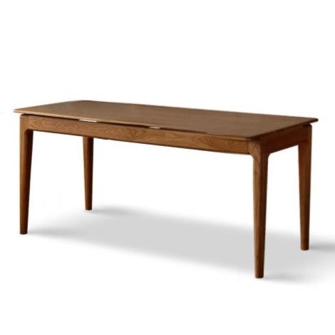 Ash Solid Wood Large Nordic office desk