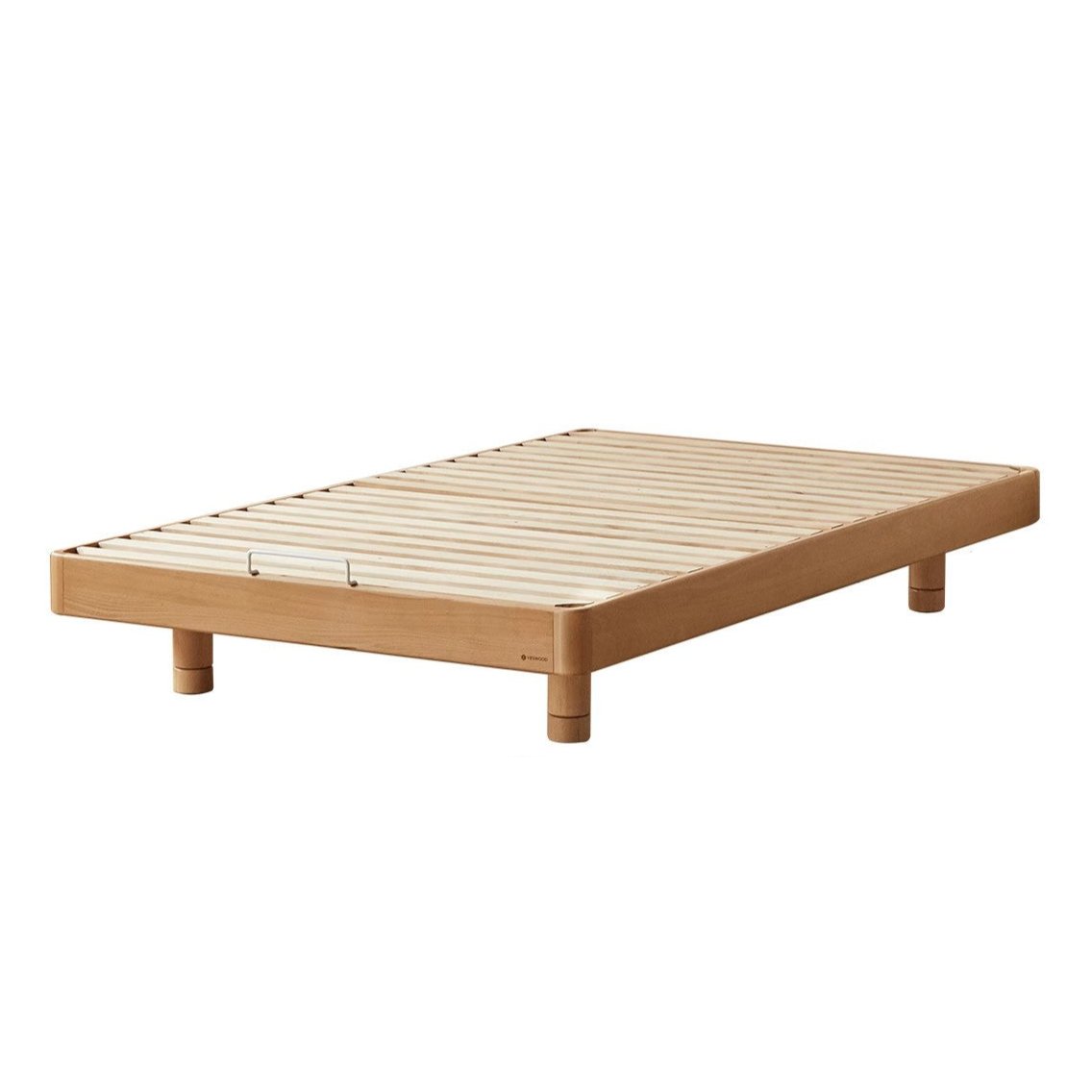 Beech Solid Wood Children's Splicing platform bed, headboard-free bed