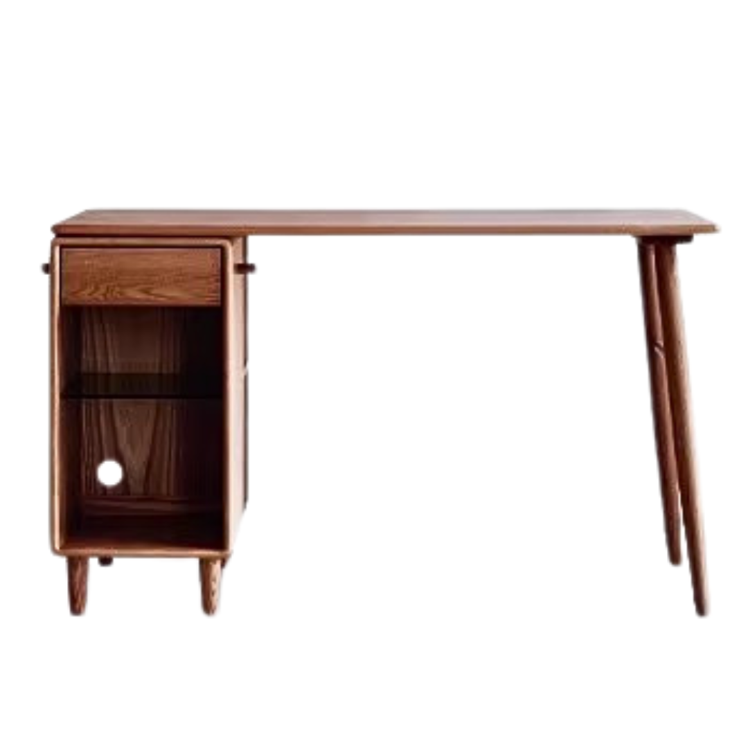 Oak Solid Wood Double Office Desk