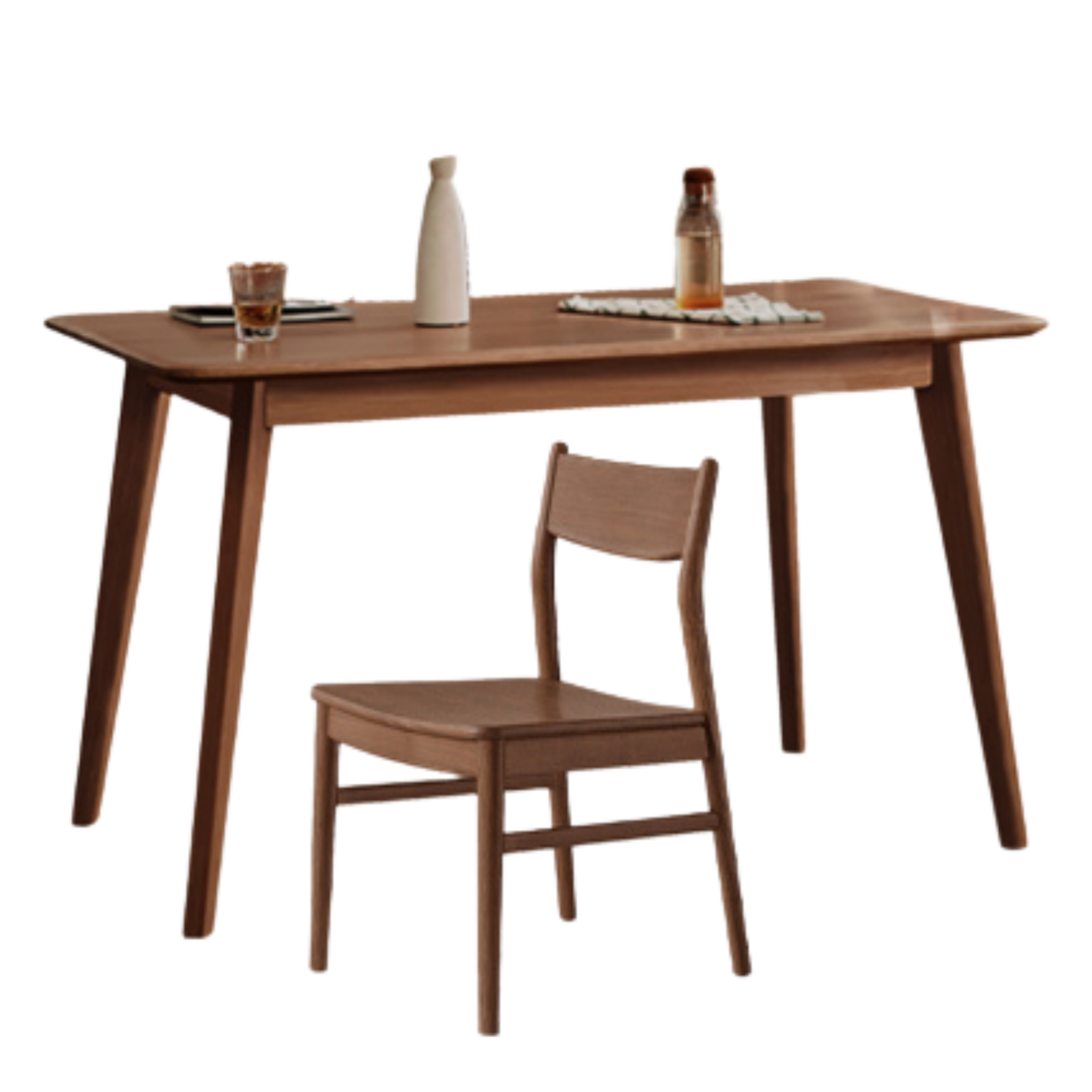 Ash, Oak Solid Wood Modern Dining Table