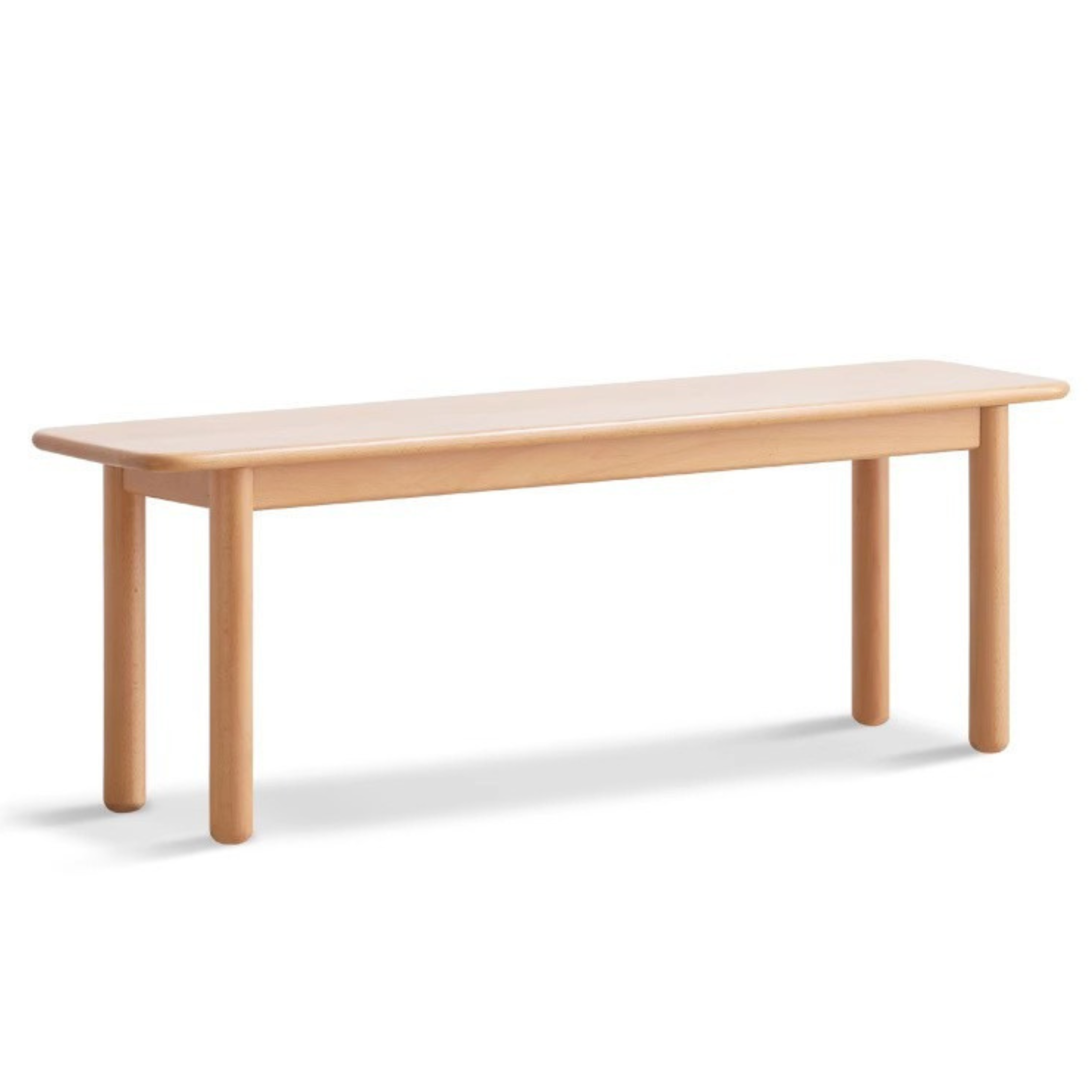 Beech Solid Wood Bench"