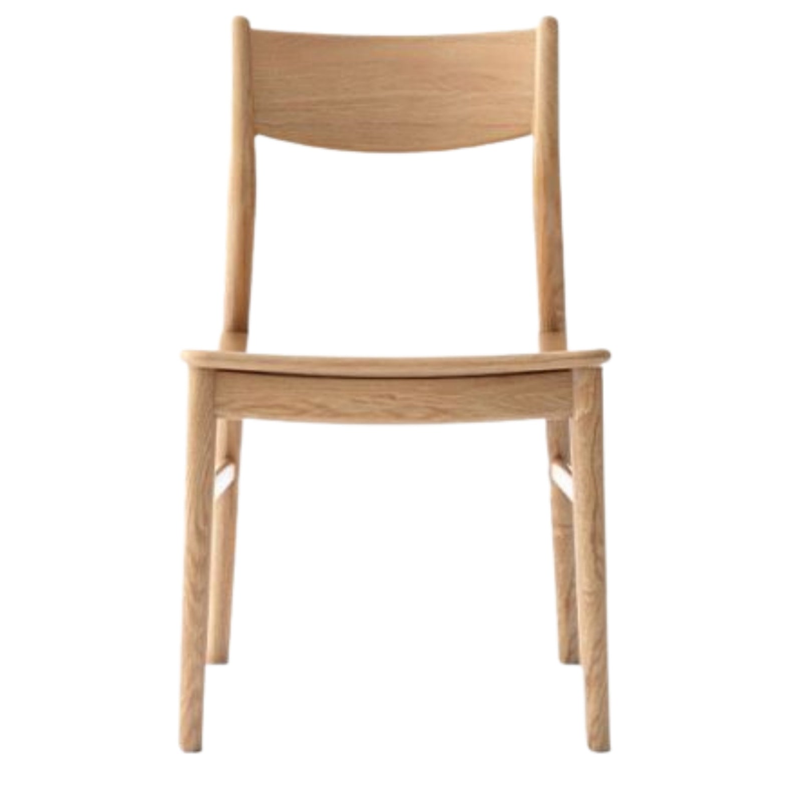 Set 4 Pcs Black, Walnut, Ash, Oak, Beech, Sandalwood Solid Wood Dining Chair