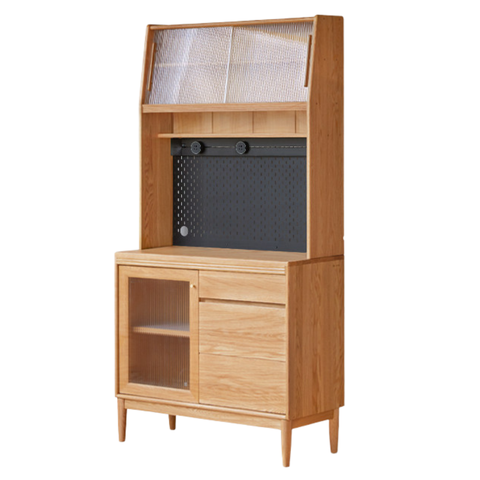 Oak Solid Wood Modern Sideboard