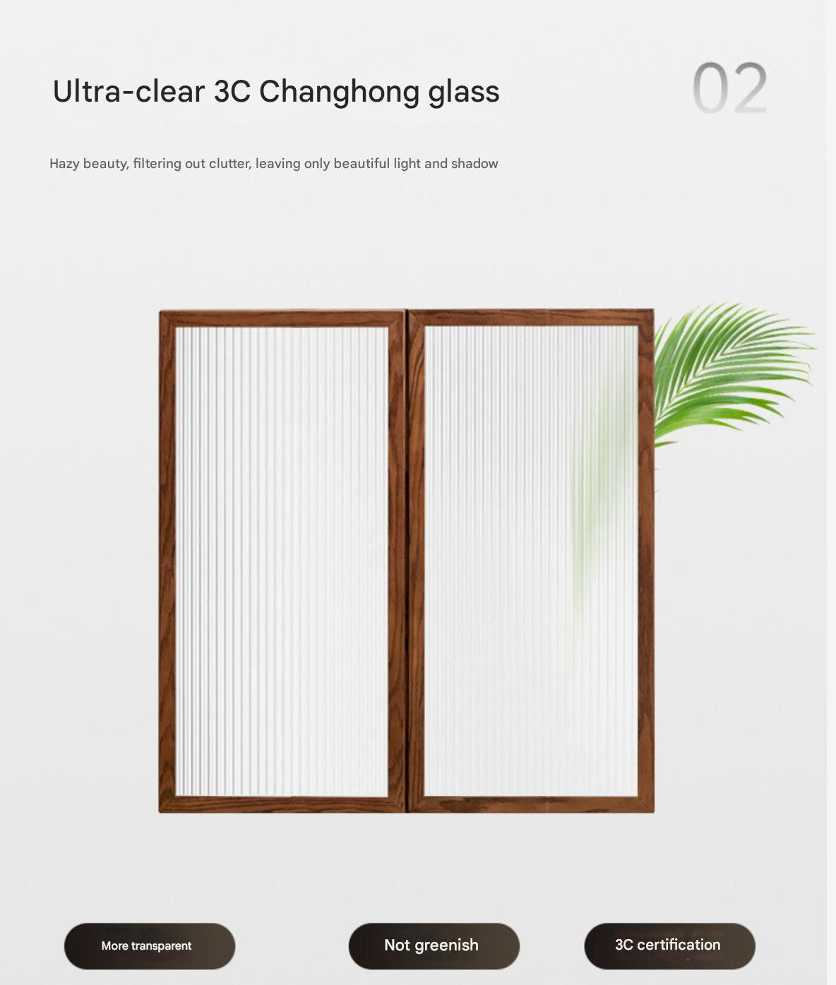 Oak, Solid Rubberwood Modern Side Cabinet.