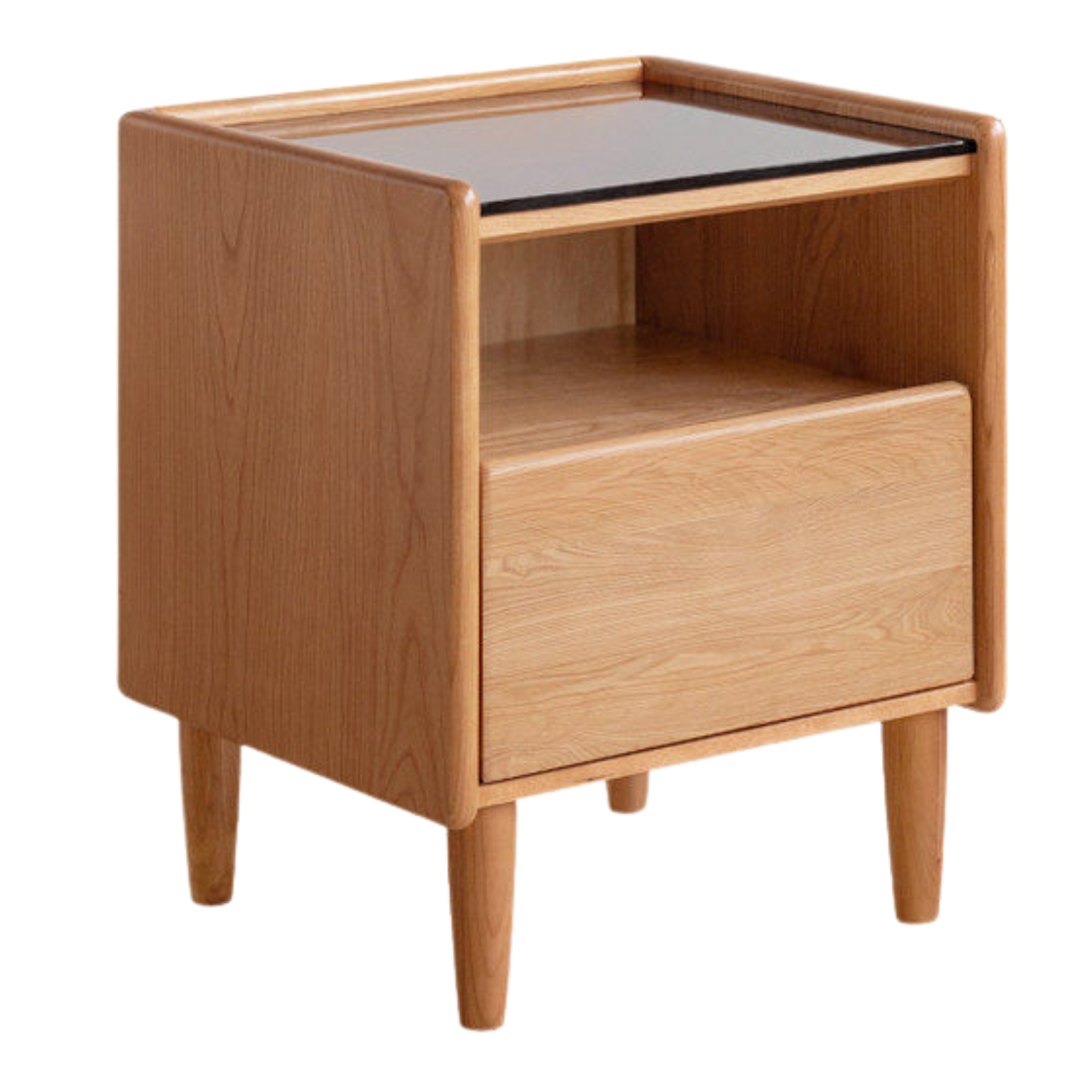 Cherry Solid Wood Nightstands bedside tables