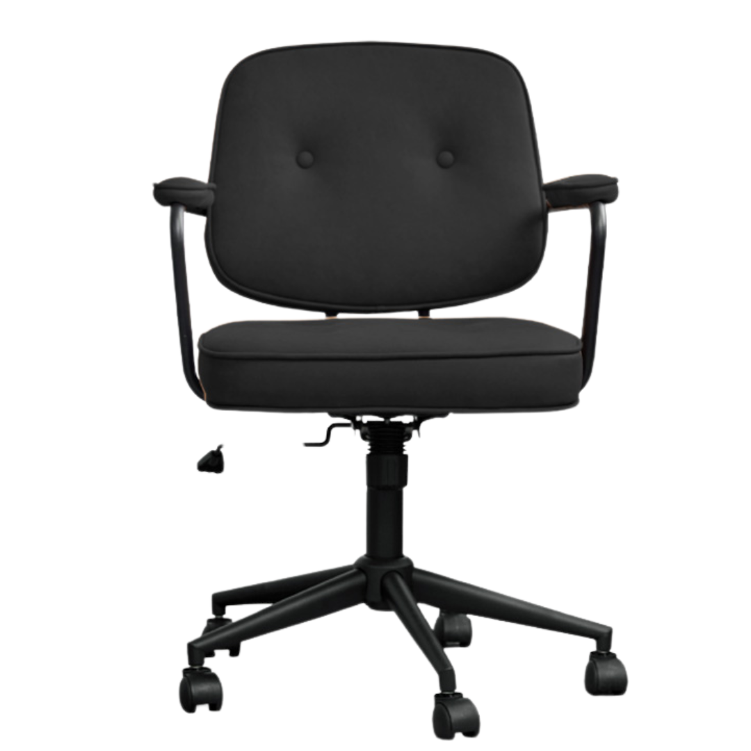 Genuine Leather, Technical fabric Office chair: