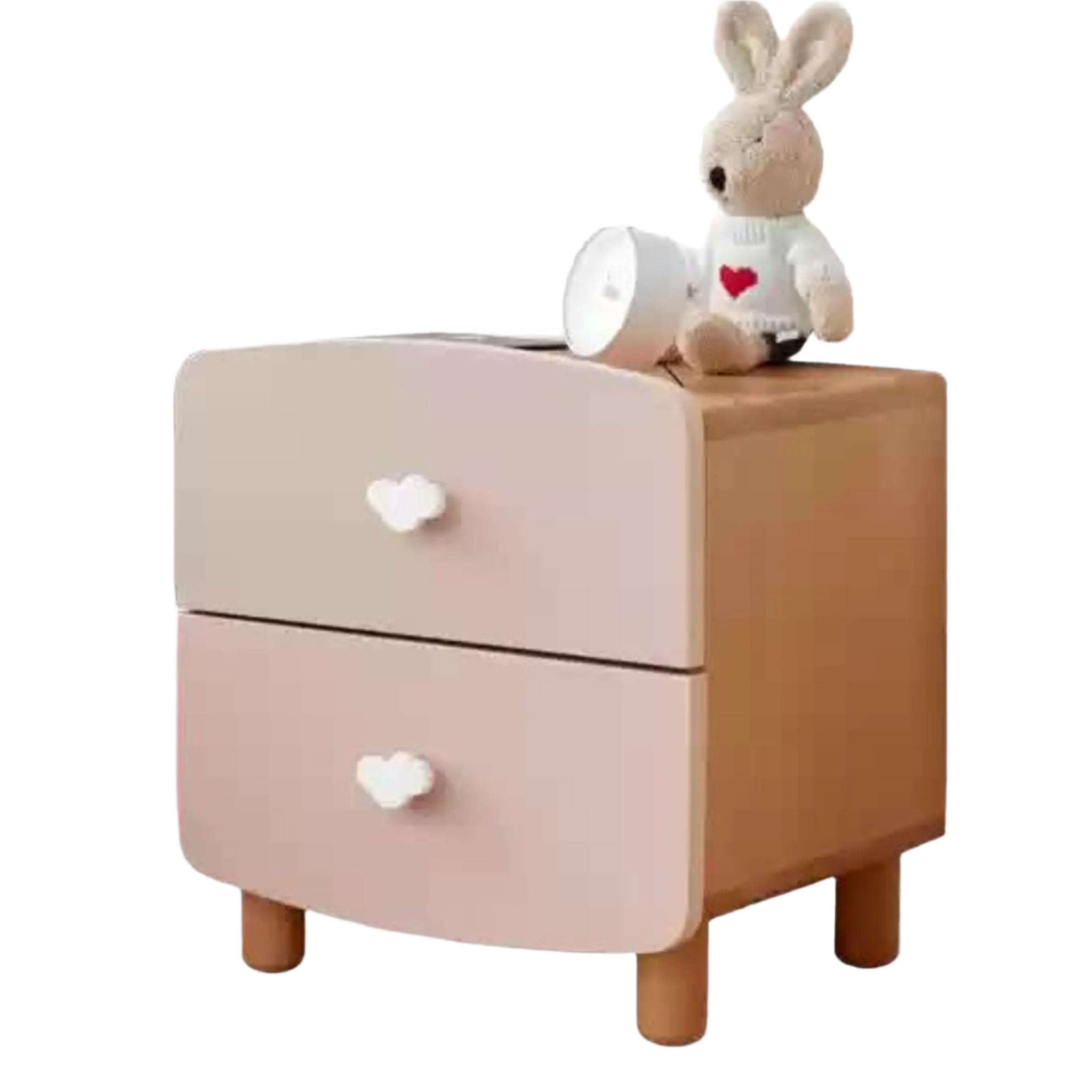 Beech Solid Wood Children's Nightstand