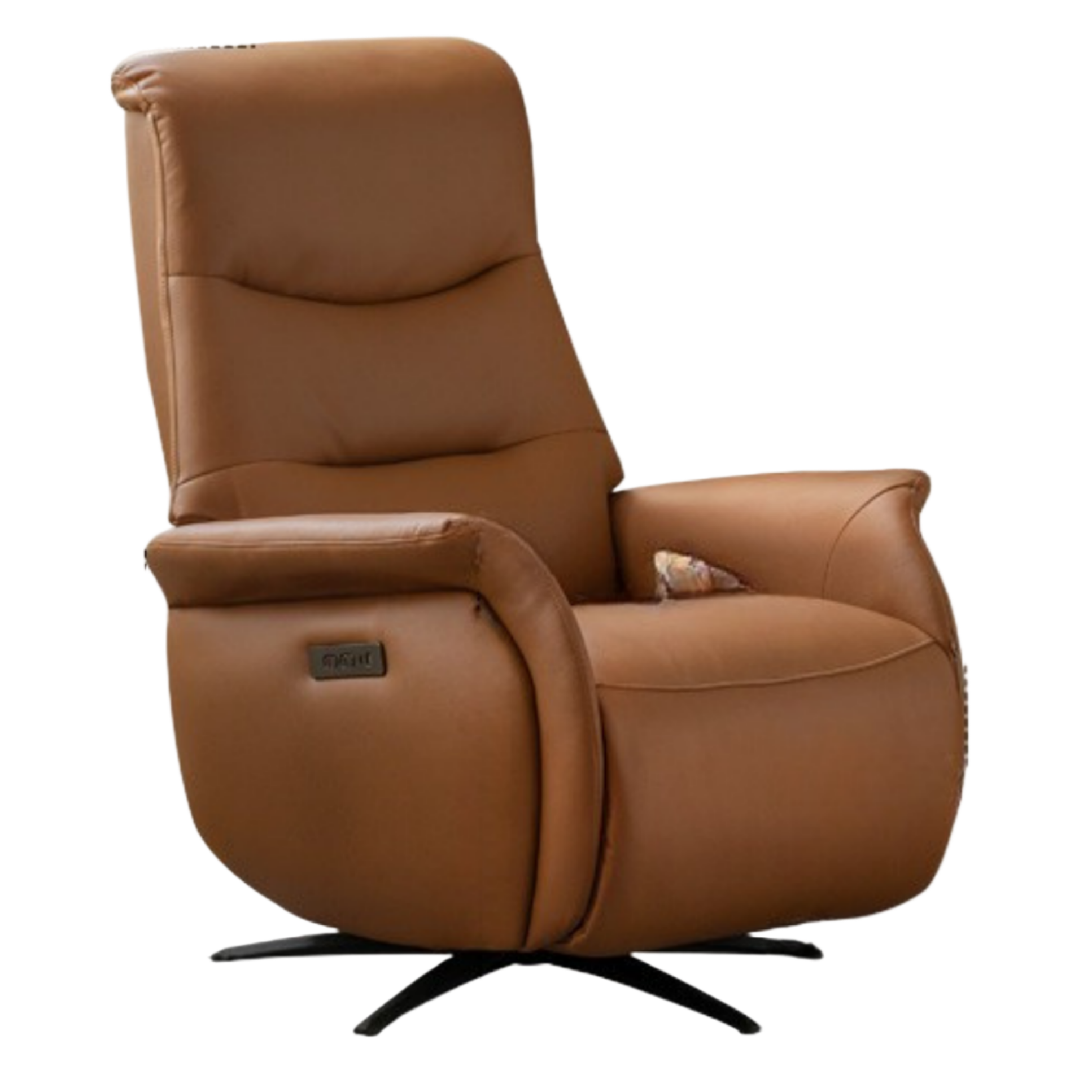 Cloud Leather Light Luxury Rotating Electric Chair