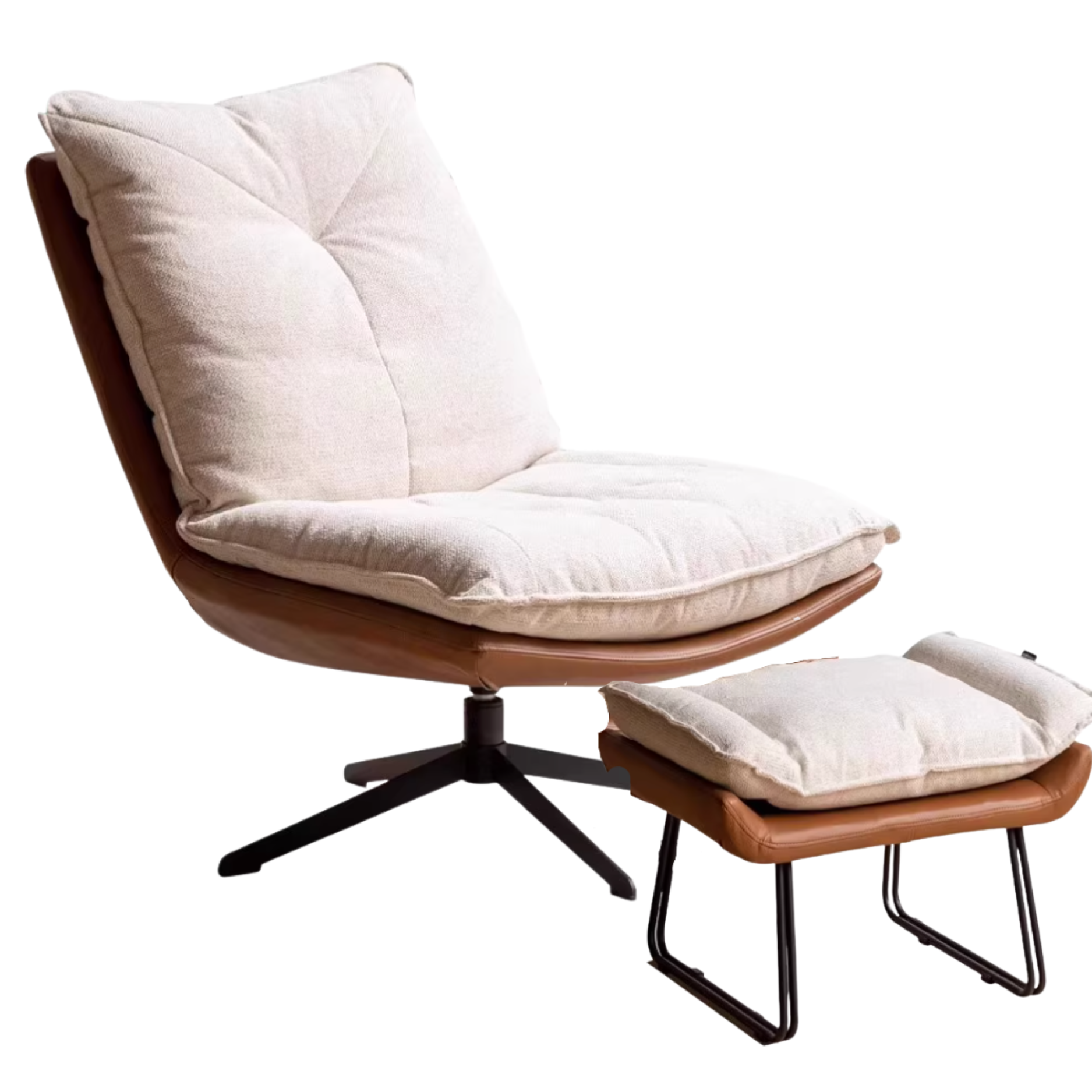 360° Organic Leather Recliner)