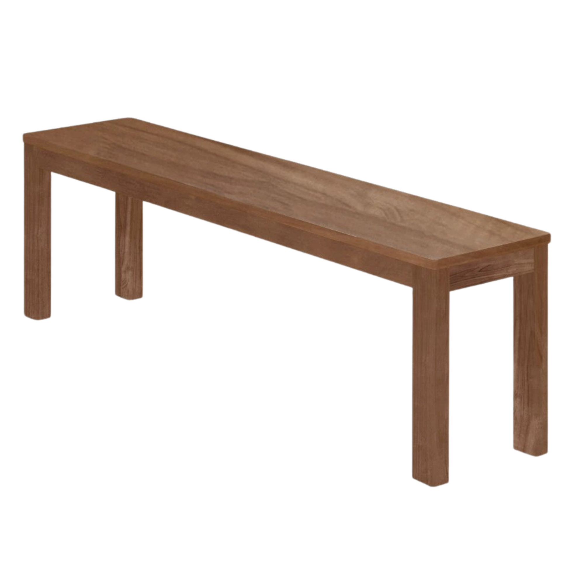 Ash, Oak, Beech, Solid Rubberwood Wide Seat Bench
